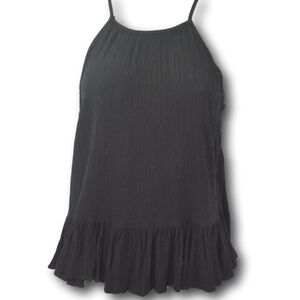 ASOS Womens Black Swing Top Cami Crepe 8